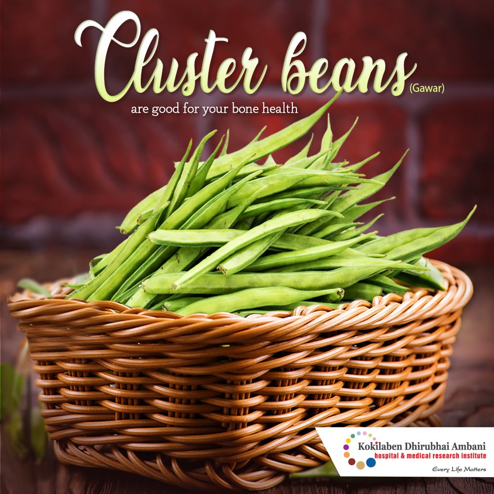 Cluster beans or Gawar contains #calcium, a #mineral, which helps in #strengthening your #bones and thus prevents bone loss. The presence of #phosphorus in this #vegetable enhances your bone #health. #healthyeating #healthyvegetables #healthytip #tipoftheday
