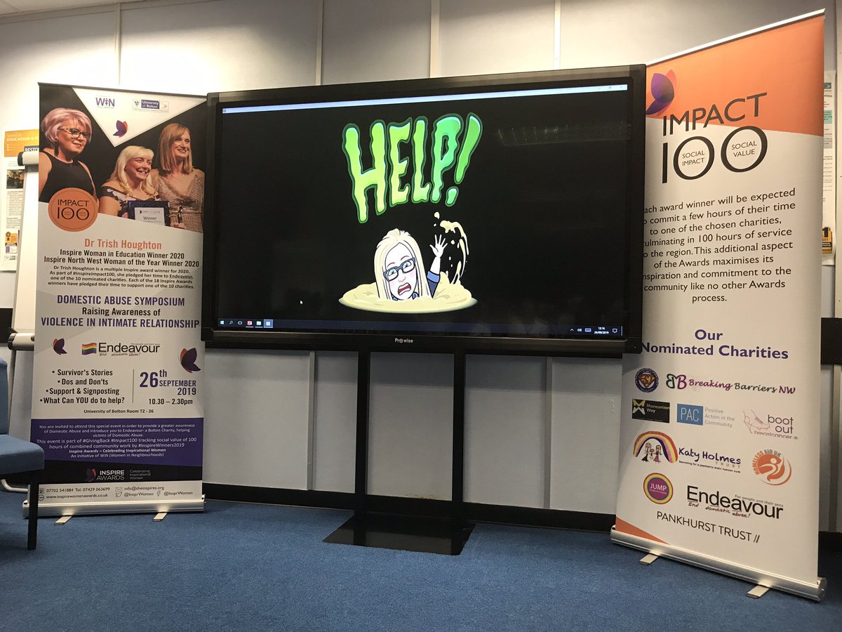 SheInsprAwrds's tweet photo. Truly courageous @RosieDuffield1 Thank you for sharing your story. #SocialImpactPledge #InspireWinner @tah1404 organised #DomesticAbuseSymposium opening much needed conversations at @BoltonUni We heard victims stories, their difficult journey &amp; courage in face of adversity. https://t.co/df7ta5miWF