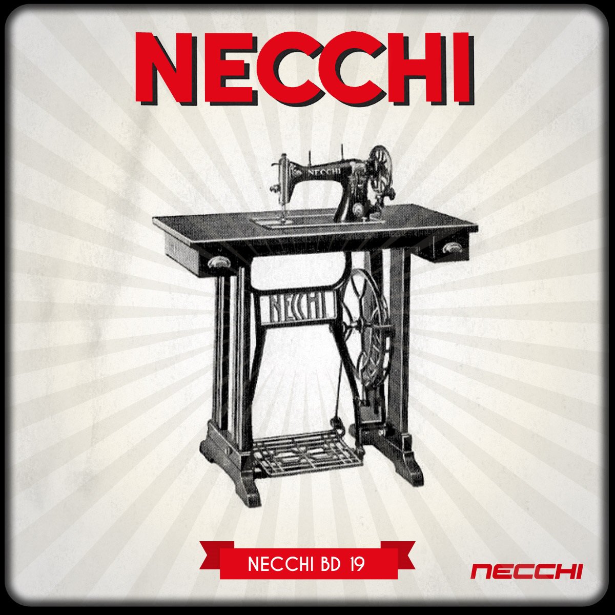 Sapevi che i primi esemplari della serie BD erano azionati a mano? #storia #vintage #cucito #cucire goo.gl/iix4cS