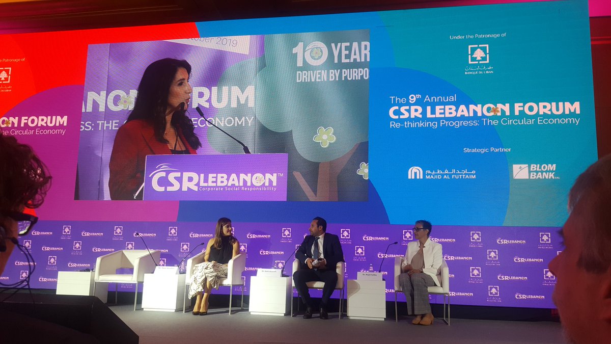 csrlebanon's tweet image. Eminent speakers sharing the platform today and talking about some of the challenges - and potential solutions - to Lebanon's waste and pollution crises #CSRLB9