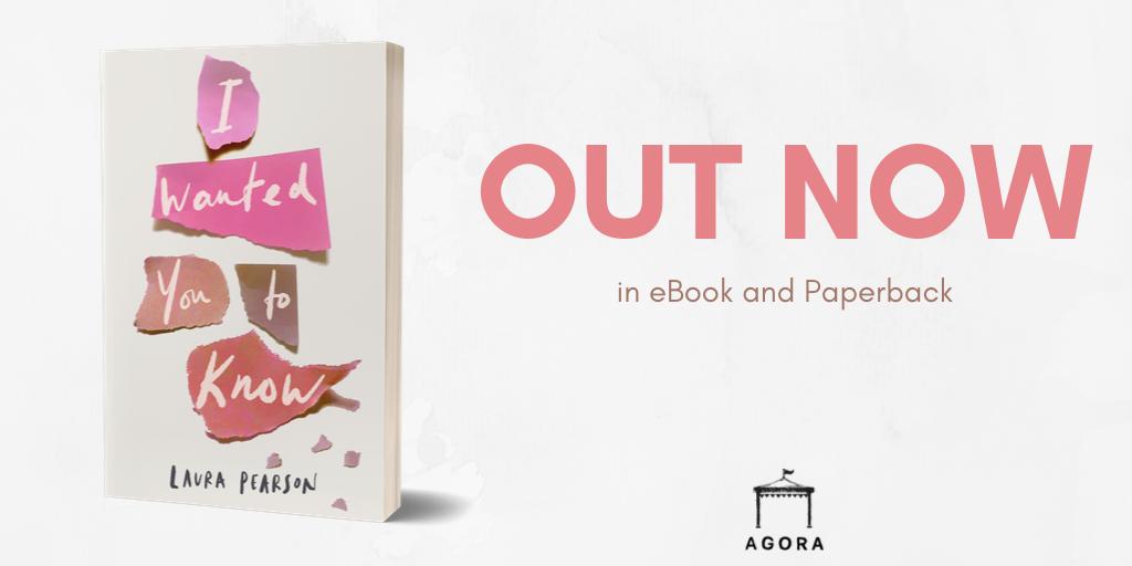 Agora Books (@agorabooksldn) on Twitter photo HAPPY PUBLICATION DAY to <a href="/LauraPAuthor/">Laura Pearson</a> and #IWantedYouToKnow!
It's been called everything from courageous to brilliant, unforgettable to powerful, and beyond — and we couldn't agree more. HAPPY PUBLICATION DAY to <a href="/LauraPAuthor/">Laura Pearson</a> and #IWantedYouToKnow!
It's been called everything from courageous to brilliant, unforgettable to powerful, and beyond — and we couldn't agree more.