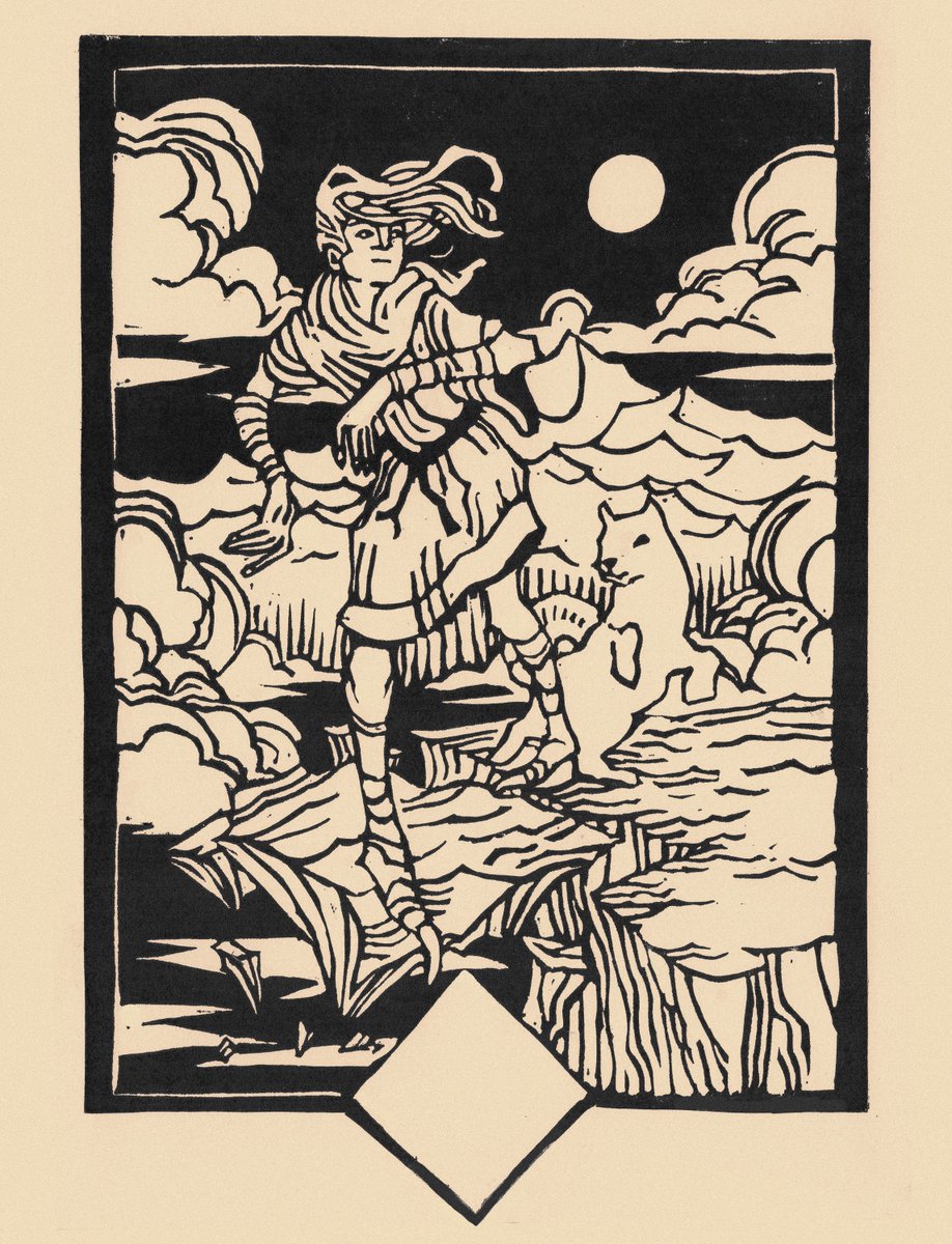 @ThisIsRadinsky Hey! Thanks for the sharing
I'm a french artist currently living in belgium here's my work
Currently posting a linocut tarot for inktober! 