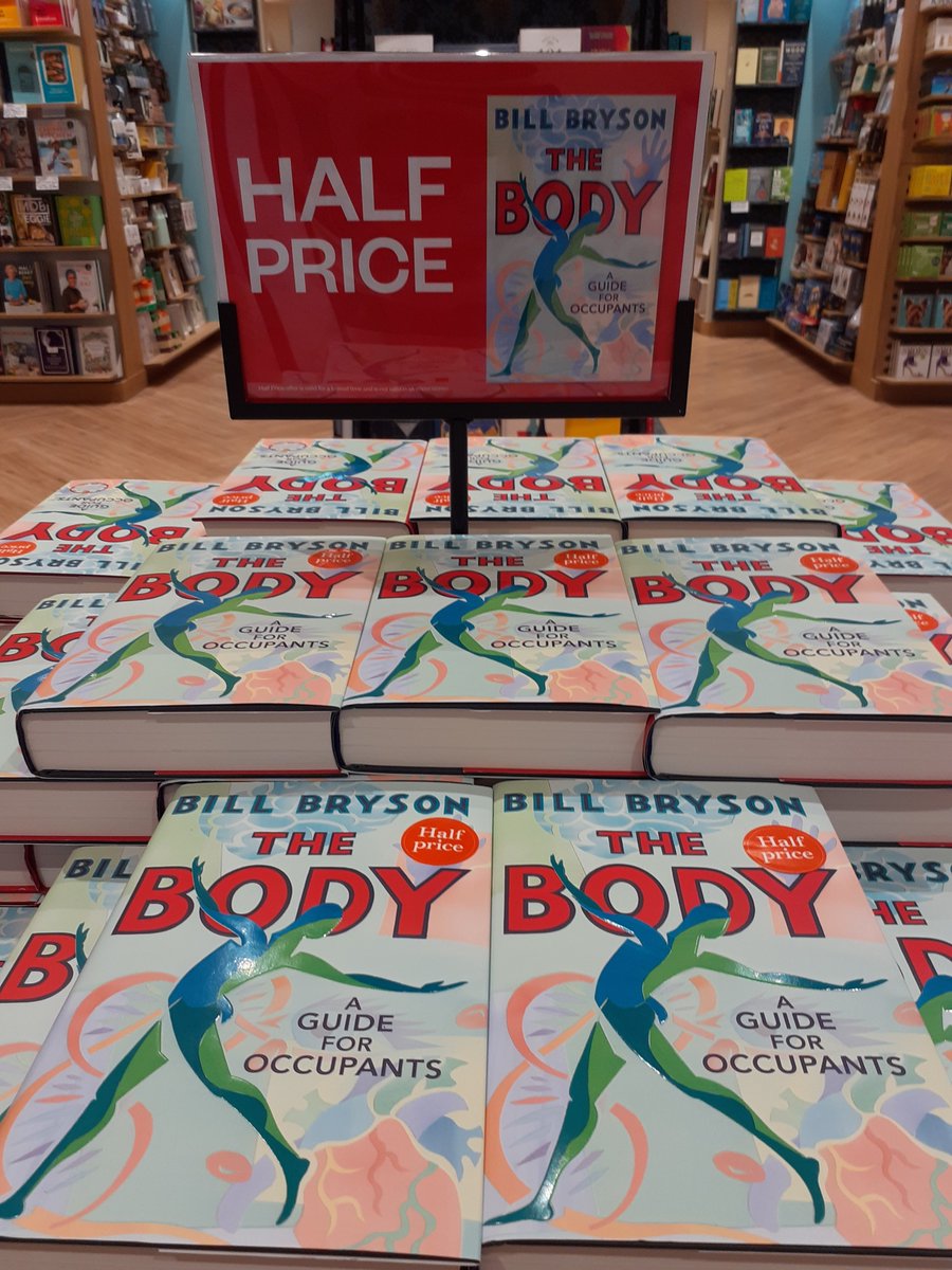 Waterstones Silverburn On Twitter Out Now Is The Fantastic New Book By Bill Bryson The Body A Guide For Occupants In Store Now At Half Price