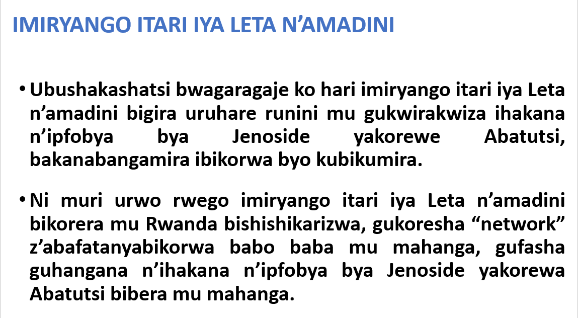 Rwanda Parliament tweet media