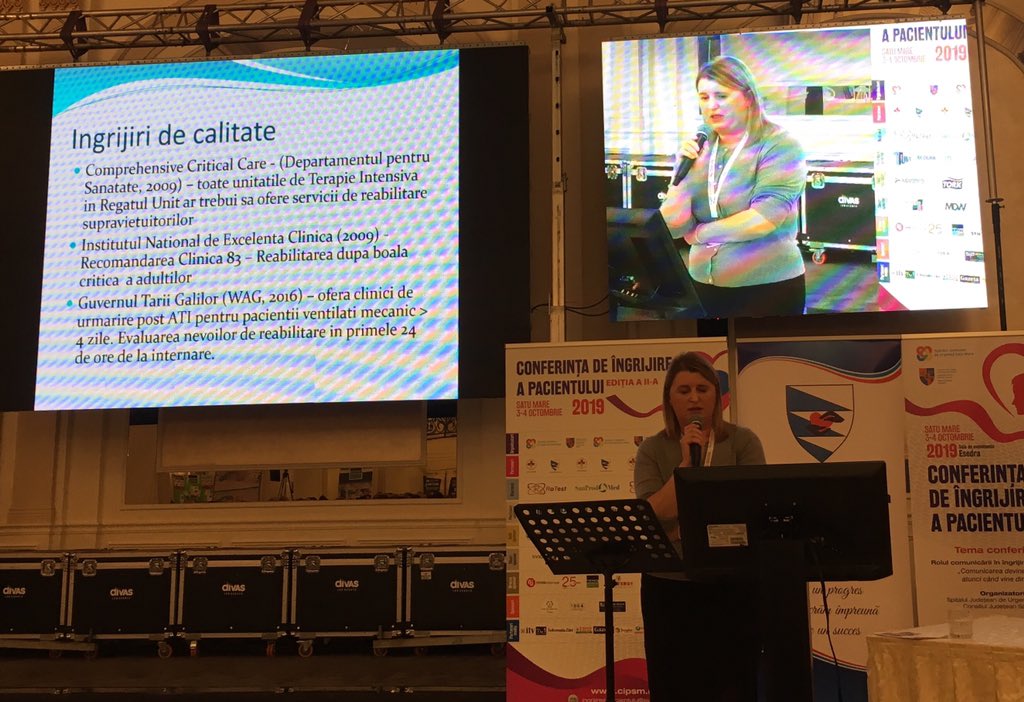 <a href="/gabrielaboncea/">gabriela boncea</a> talks about the importance of communication with patients in critical care and use of patient diaries to reduce post ventilation psychological complications #CIPSM2019