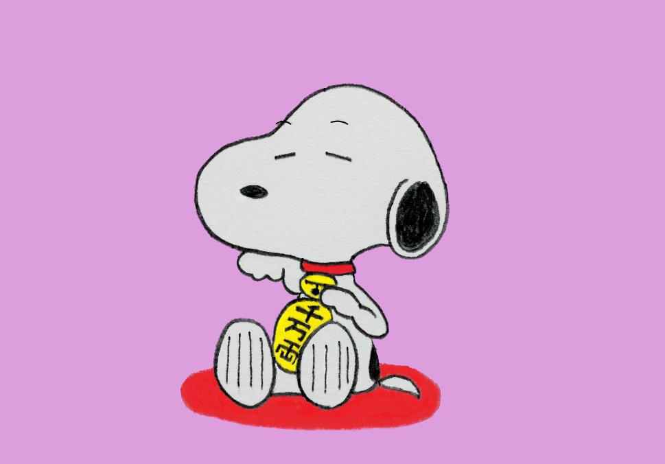 Sima A Twitteren 招きビーグル イラスト スヌーピー Illustration Snoopy