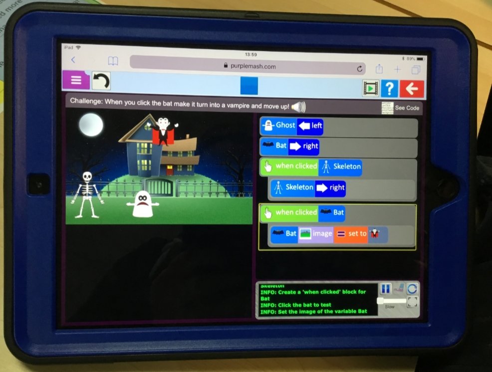 WillowparkAc's tweet photo. Year 6 were busy yesterday getting to grips with computational thinking and coding using Purplemash 2Dos..
They were all engaged and successful in their learning.
#computing #ks2 #purplemash #everyoneengaged #successfulstudents #coding https://t.co/VBQuWaCKYW