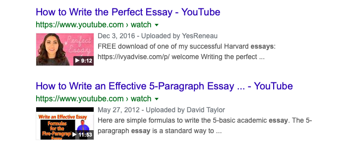 a_j_w's tweet image. For the love of god, no.
There's no such thing as a perfect essay.
Five-paragraph essays are not effective.  
Essay writing can not be reduced to a formula.  
Advice like this can be more harmful to students who believe these myths.
#fyc #fye #englishcomp