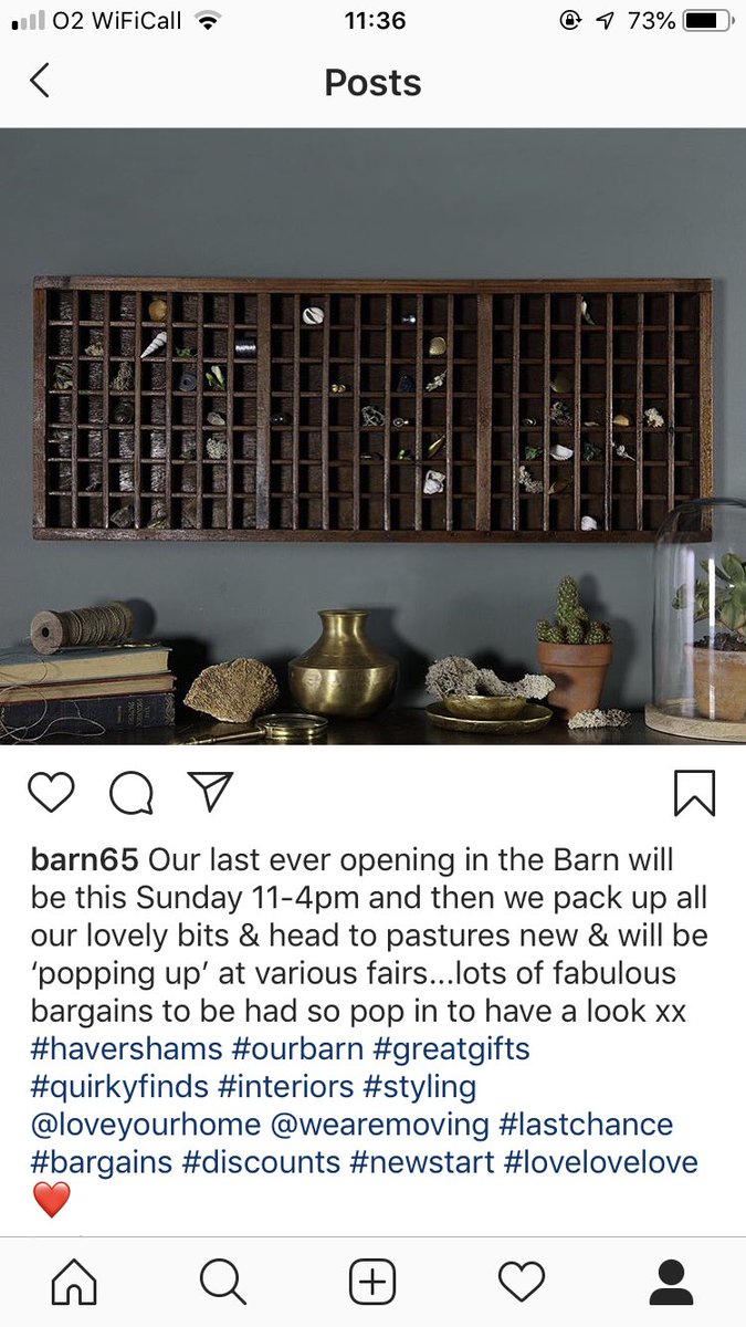 Havershams's tweet photo. Last chance to visit us in our Barn this Sun 11-4pm...don’t miss out if there is something you had your eye on xx https://t.co/Zl94jo9mu3