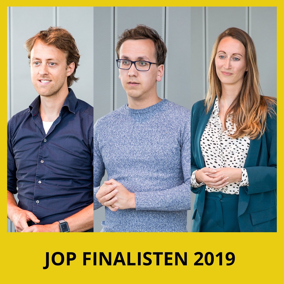 Wie denk jij dat er gaat winnen? Vanavond wordt de winnaar van de Jonge Ondernemingsprijs bekend gemaakt tijdens de finale show!