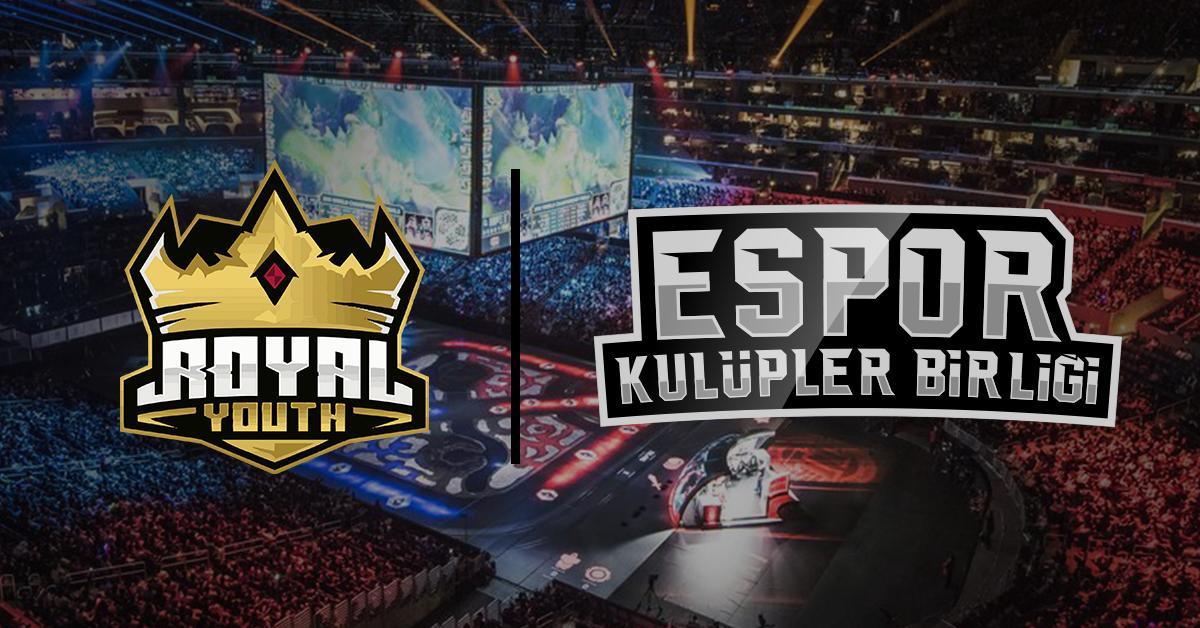 Espor Kulüpler Birliği olarak @RoyalYouthGG ‘a Dünya Şampiyonası'ndaki mücadelesinde başarılar dileriz. #World2019 👑🇹🇷