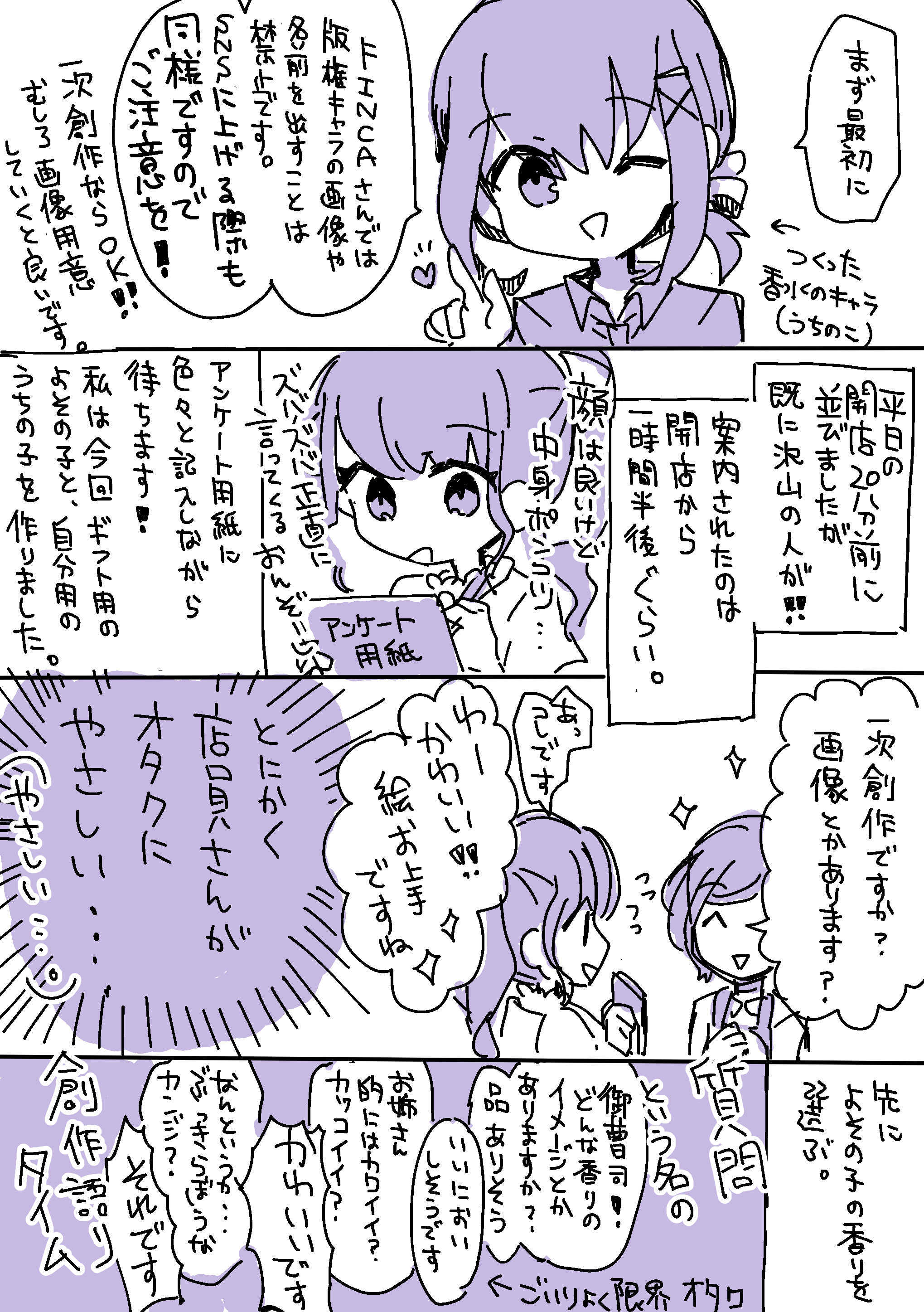 ビコ 推しイメージの香水が作れる Finca さんというお店で創作キャラ 探索者 の香水を作ってきたときのレポ 別次元が広がるのでめちゃくちゃオススメです 新宿にありますよ T Co Dpwvazvscv Twitter