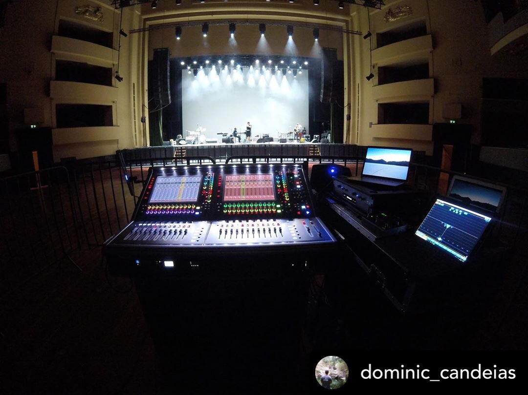 DiGiCo_official's tweet photo. #Repost from @dominic_candeias
Today weโre looking after Nick Murphy that brought a nice pair of digico SD12โs at FOH and MONโs
โข
โข
#audiomatrixpt #nickmurphy #proaudio #livesound #foh #monitorworld #digico #anotherdayanotherdigico #digicosd12 #lakeprocessing #jblvertec4889 https://t.co/7yctgbJGWe