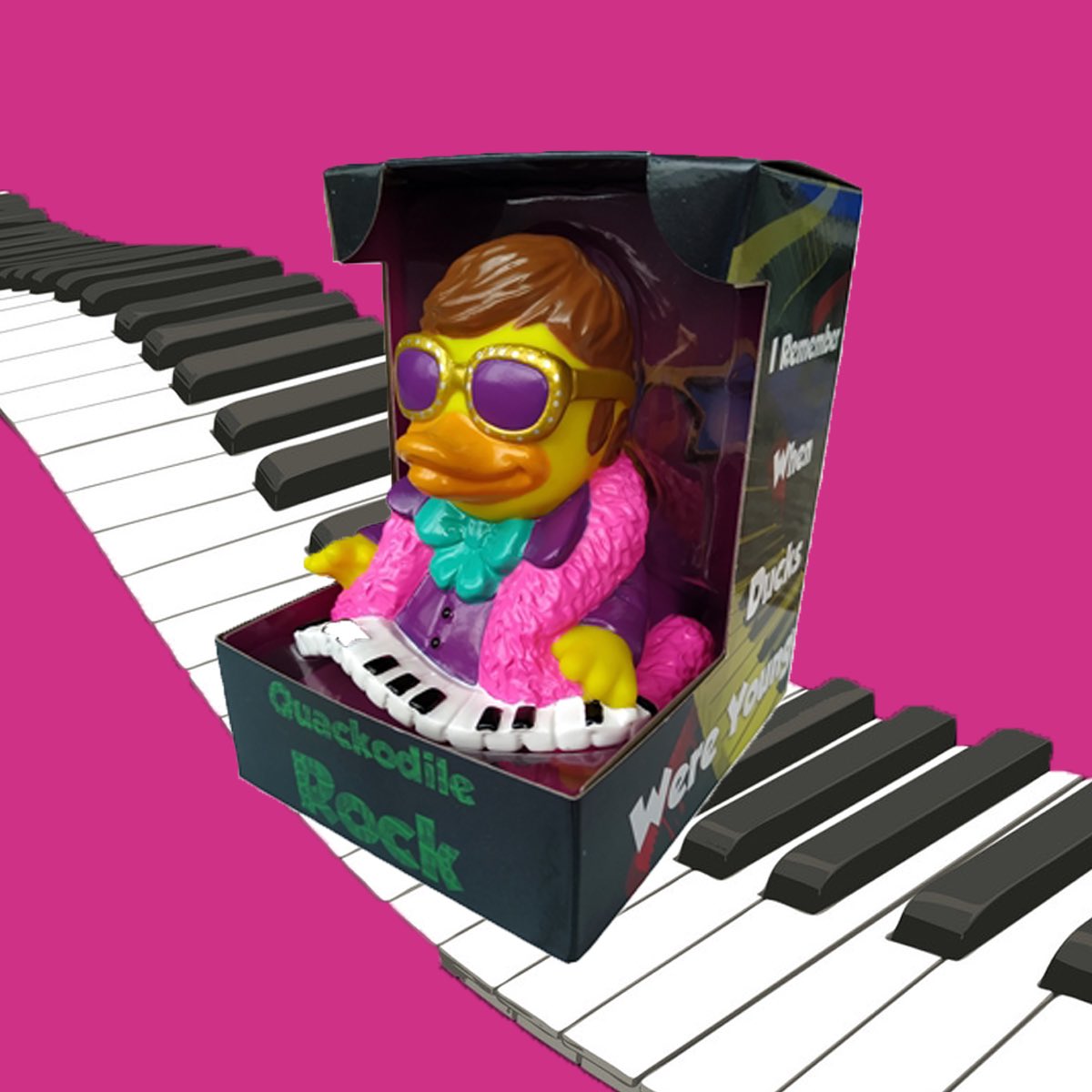 budducks's tweet photo. ..... and there is more!! Introducing the fabulous Quackodile Rock!! Limited stock available initially from https://t.co/PneBjvthfC. What fantastic new additions to the amazing CelebriDucks family ?!  #sayitwithaduck https://t.co/5XilrLafYQ