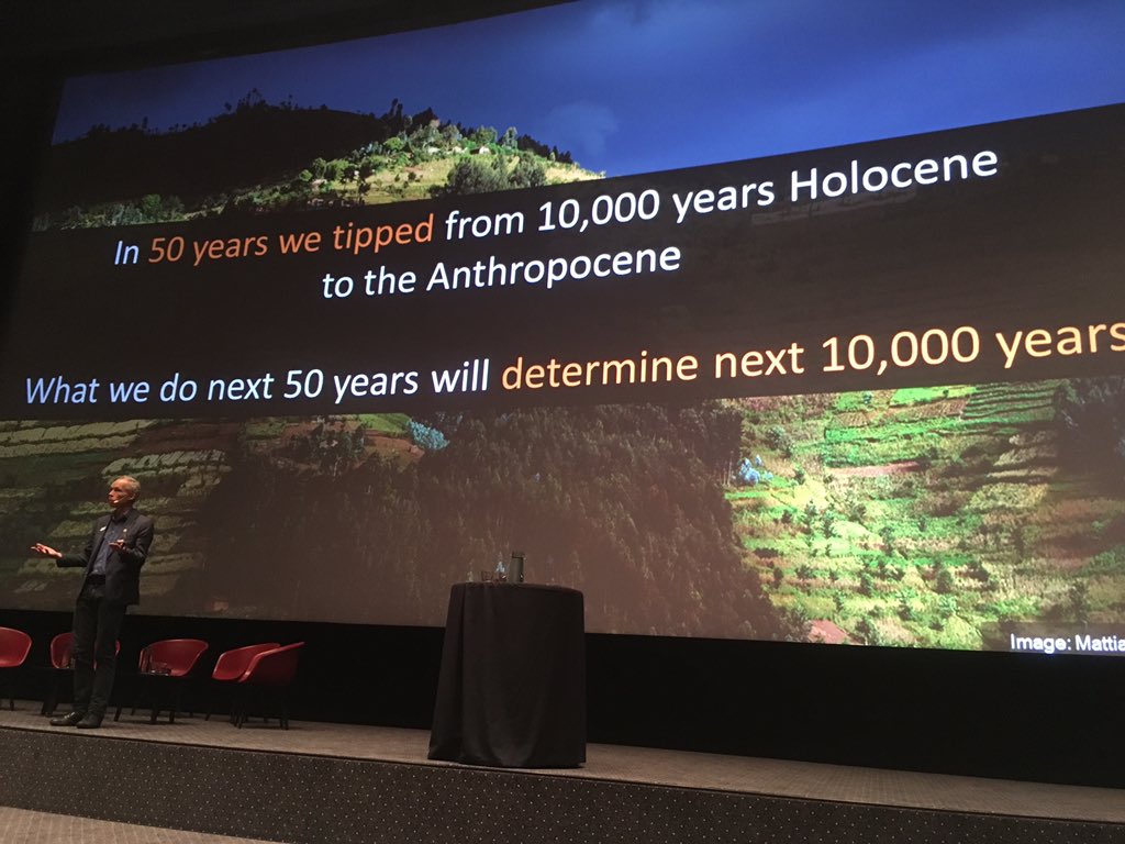 What We Do the next 50 years will determine the next 10000 years” #climateawarenessgothenburg