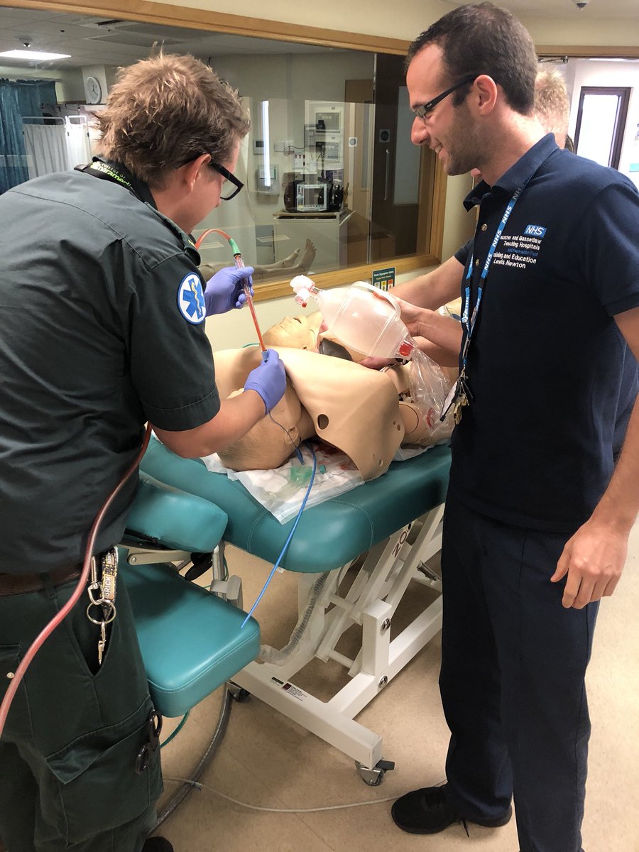 Great morning at <a href="/MexSimCentre/">Montagu Sim Centre</a> working with them to develop a Specialist Paramedic Airway Management course, hopefully available to <a href="/teamyasclinical/">@TeamYASClinical</a> for 2020 #advancedpractice #clinicalleadership