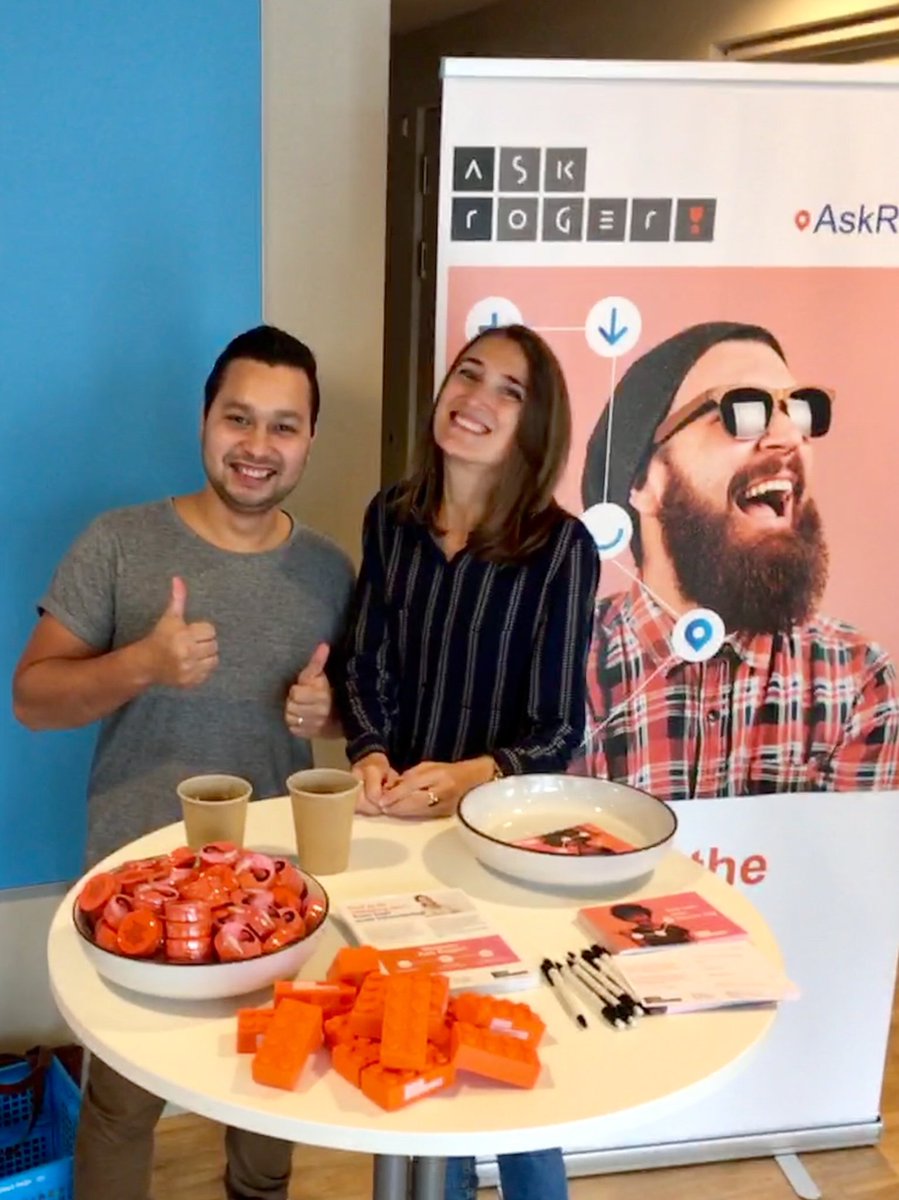 Gisteren stonden we niet alleen op Exact Live, maar waren Fatih en Chianne ook aanwezig op de bedrijvenbeurs van de <a href="/hsrotterdam/">Hogeschool Rotterdam</a> op zoek naar naar een nieuwe generatie Rogers! #creatinghappyemployees #bedrijvenbeurs #hro