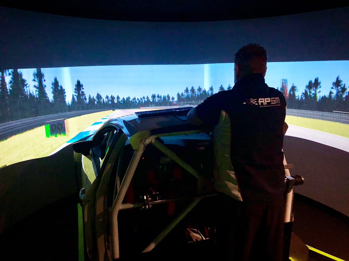 There’s no better place to ride out the change in weather

Get strapped in, get the laps in, rain or shine 

#apsmdrivers #motivation #performance #bethebestyou #hardworkpaysoff #simulator #drivertraining #winteriscoming