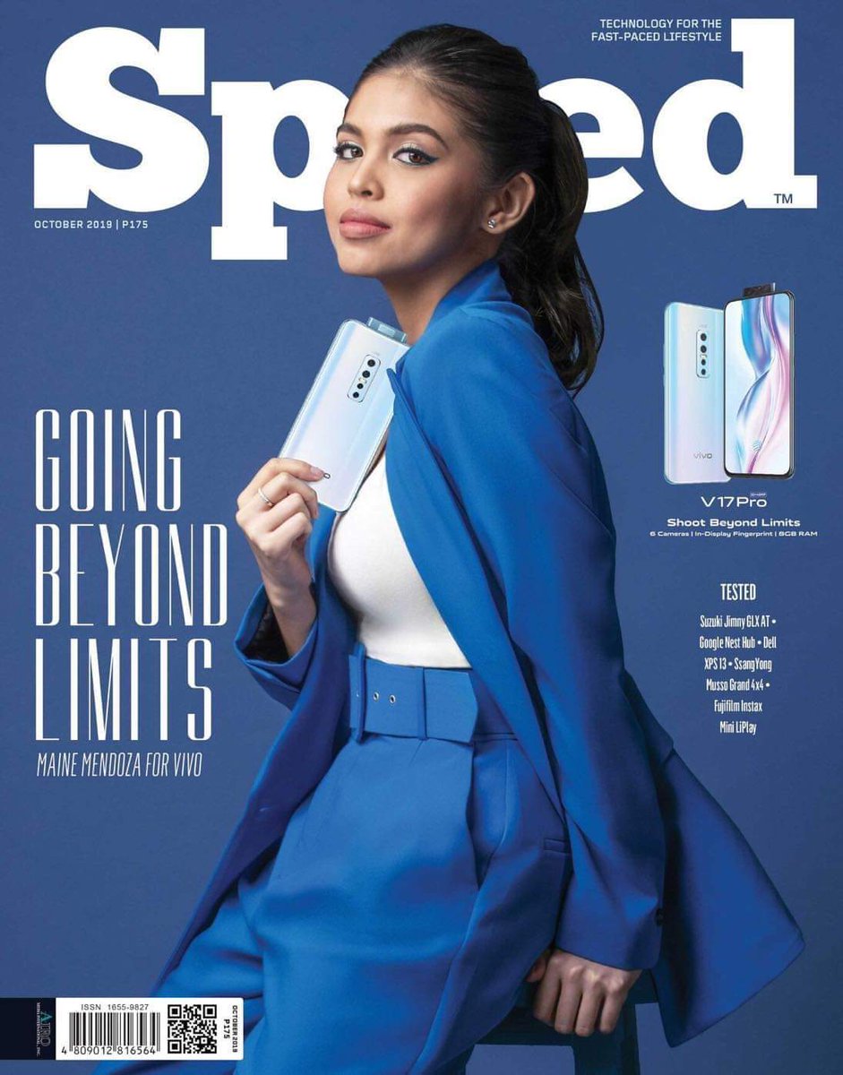 Speed  October of <a href="/mainedcm/">Maine Mendoza</a> is  now  available  at  CV  Magazines  , Landmark  Makati  , ground floor  . 175  pesos  a copy  .