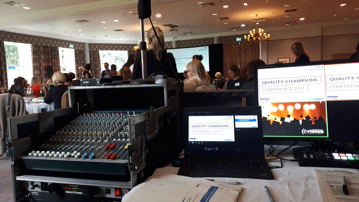dlittler33's tweet image. Today's Job at @MacKilheyCourt #QC19 @QC_WWL #conferencetech