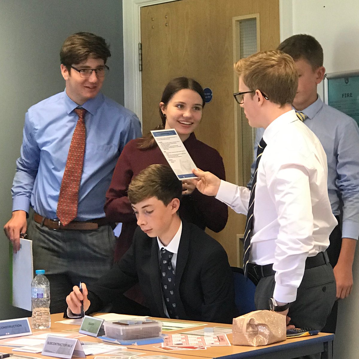 CoachFor_Change's tweet image. Coaching For Change spent a great day with the business leaders of the future at Hill House School developing project management and problem solving skills.