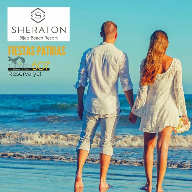 Turismo507pty's tweet photo. Sheraton Bijao Resort | Fiestas Patrias 🔴⚪️🔵
Reserva ya tu cupo para disfrutar de la tranquilidad de la playa, lo divertido de las piscinas, y lo exquisito de sus comidas!
_______________________________________
🔴Plan Todo incluido.
⚪️3 noches y 4 dí… https://t.co/oOCmmEnWVI https://t.co/cqit7dVCY9