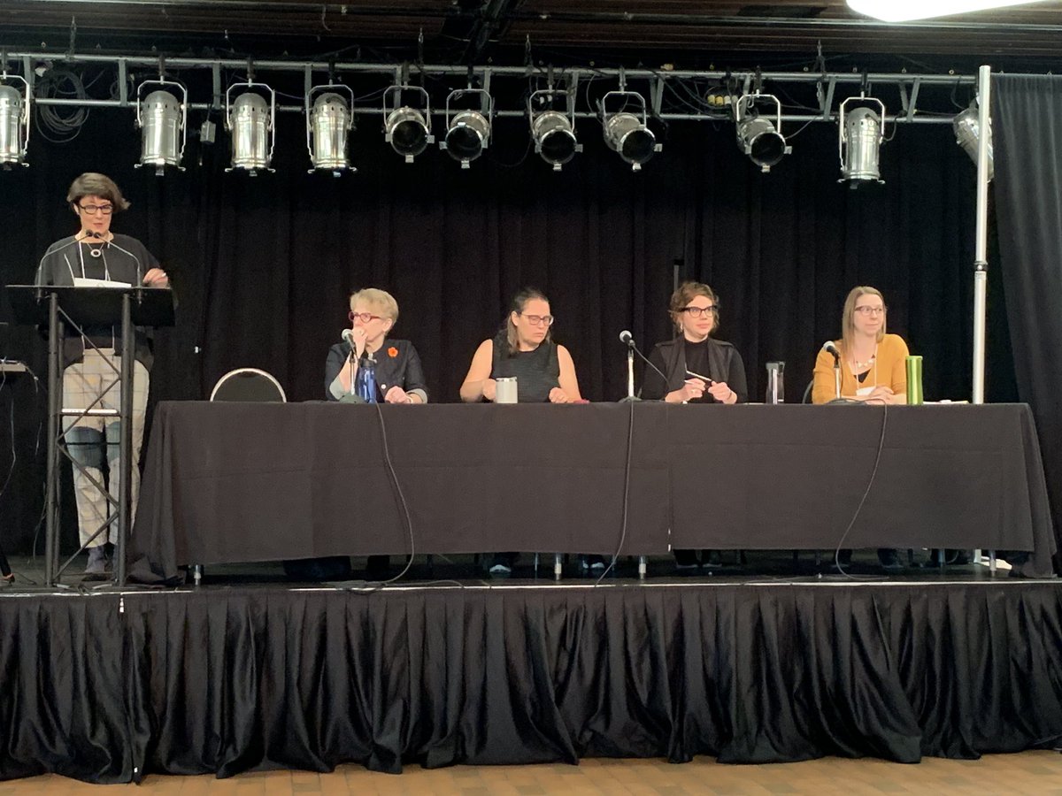 Exclusion_EDI's tweet photo. Excited to be at the @IntersectionsOG conference! #WIG2019 #intersectionality #intersectionsofgender #equity #Diversity #inclusion 1st session: The Intersectional Post-secondary Classroom! https://t.co/Qd74DMktf9