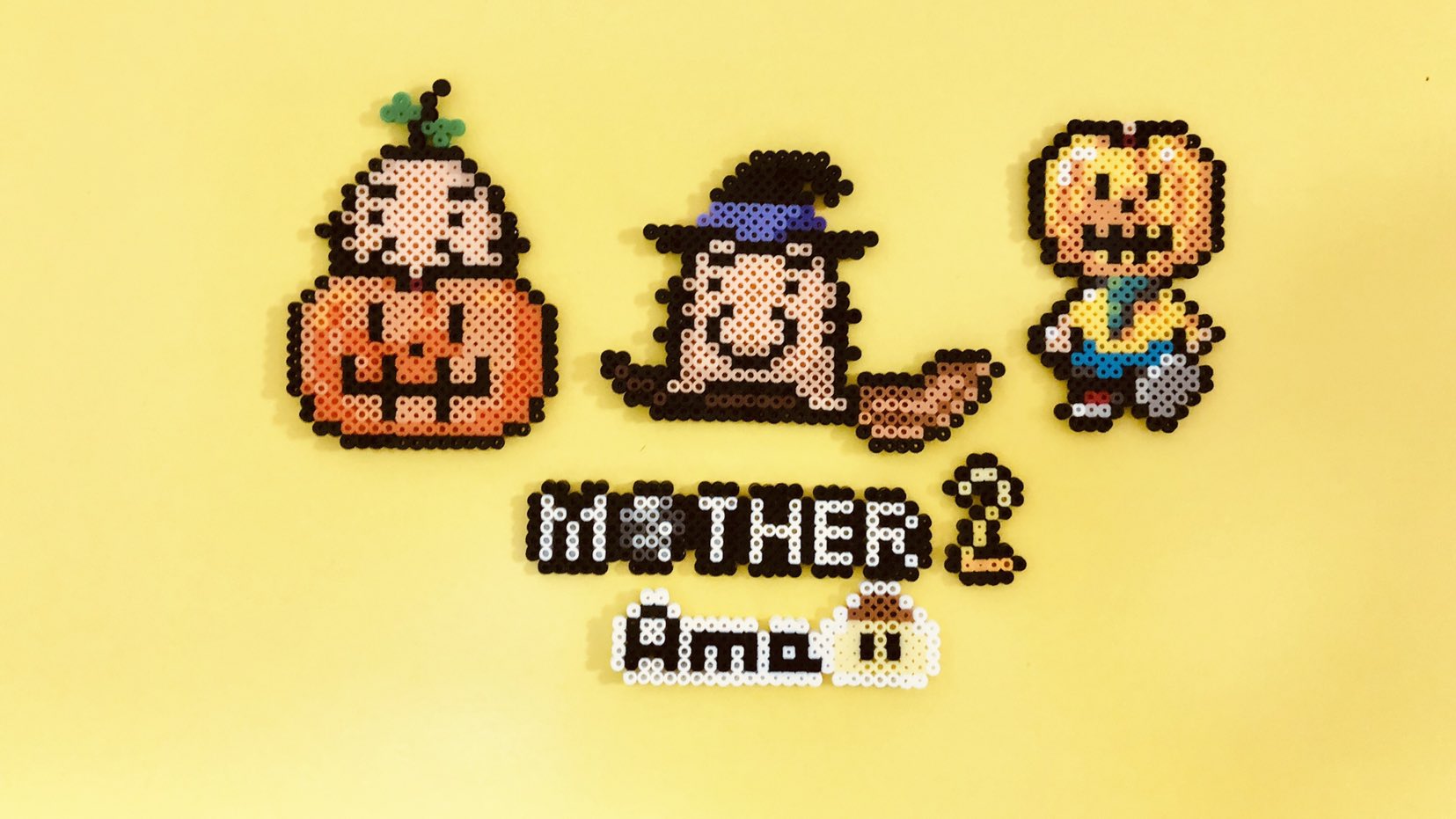 あまひろりん Mother2アイロンビーズの旅 番外編 季節物どせいさんハロウィーン編 かぼちゃなのです ぷー まじょっこなのです ぽえーん 以前作ったハロウィンやろうも添えて どせいさんはどう料理しても可愛いですなぁ Mother2 あまひろりん Mother2アイロンビーズの旅 番外編 季節物どせいさんハロウィーン編 かぼちゃなのです ぷー まじょっこなのです ぽえーん 以前作ったハロウィンやろうも添えて どせいさんはどう料理しても可愛いですなぁ Mother2
