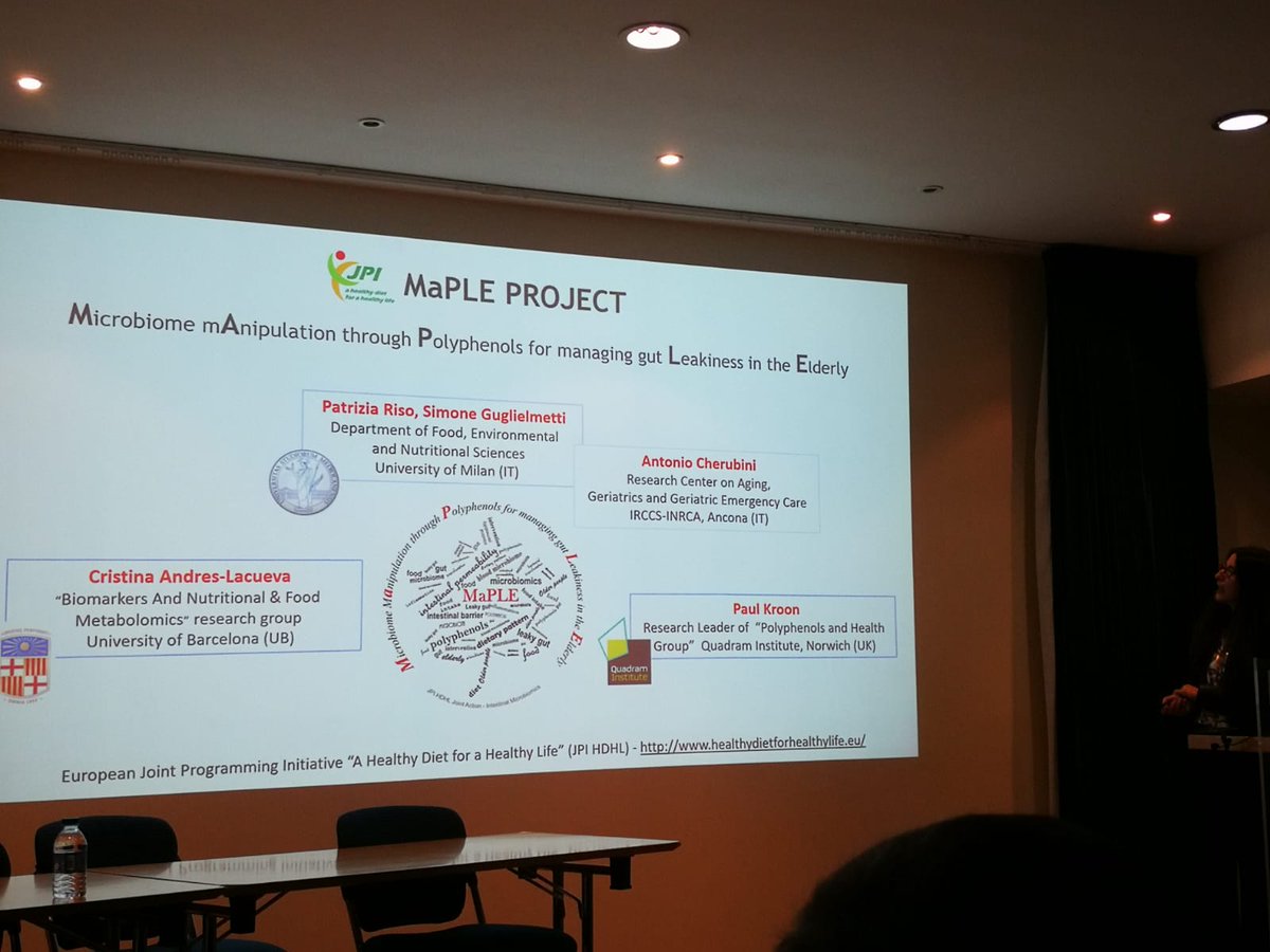 JPI_MaPLE's tweet photo. Presenting MaPLE project  @COSTNutRedOx Lisbon https://t.co/2gcI8tNu02