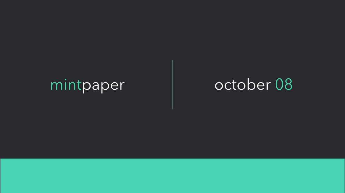BZX_org's tweet image. October 8. Mintpaper is coming. 

Mintpaper is the document that describes what $bcz is and the universe we build within this project.