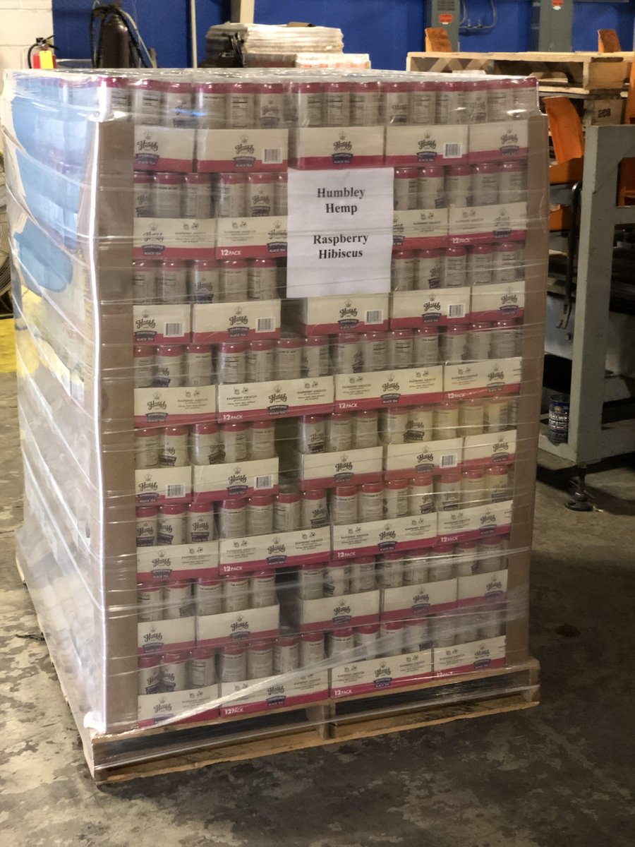 RightOnBrands's tweet photo. Just did the first run of our new Humbly Hemp Sparkling Teas! #Hemp  #hempwater #hemplife @HumblyHemp @EndoBrands $RTON https://t.co/JN91IWJPya