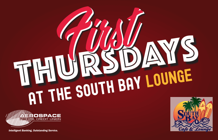 61fss's tweet photo. FIRST THURSDAYS AT 3 P.M.
Come out to The South Bay Lounge today and enjoy $5 Pitchers (Domestic Only) and complimentary chicken wings (while supplies last) during the 3pm- 4pm social hour! We can't wait to see you there! #lafss #laafb #southbaylounge #firstthursdays https://t.co/svMob193wz