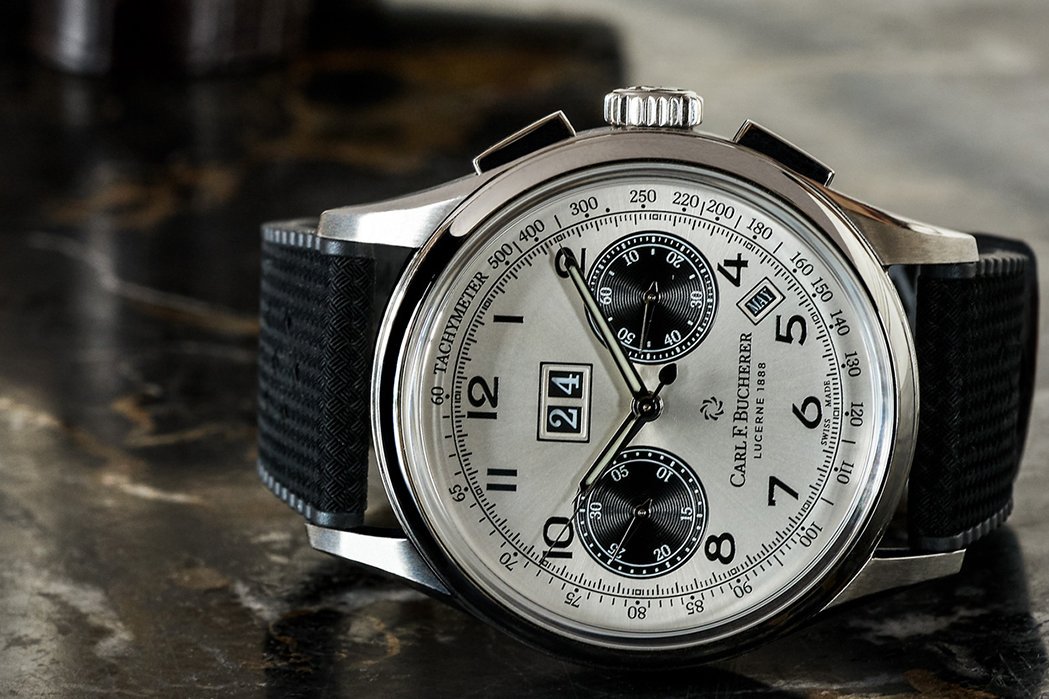 perpetuelle's tweet photo. Love this watch.  Such great design and balance across all aspects of the watch. 41mm, steel, annual calendar, min/sec chrono subs.

The Heritage Bicompax Annual by @carl_f_bucherer https://t.co/zASWXI08RB