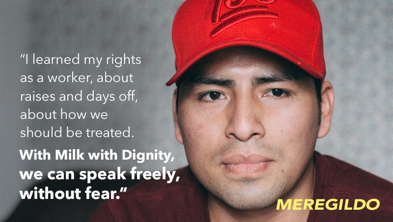 We're calling on <a href="/Hannaford/">Hannaford</a> to take action and make sure their store brand milk is free from human rights violations. Hannaford, support worker-led solutions by joining Migrant Justice’s #MilkWithDignity program!