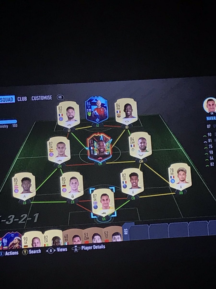 Nah bruv this team is so much better than my old one, no more playing Alonso fullback