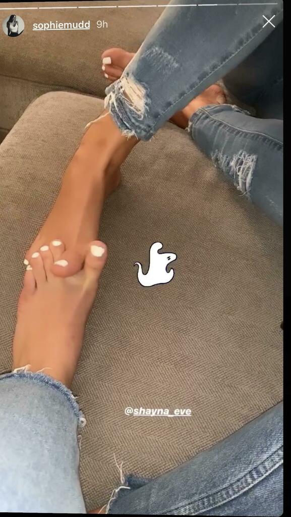 Sophie mudd feet