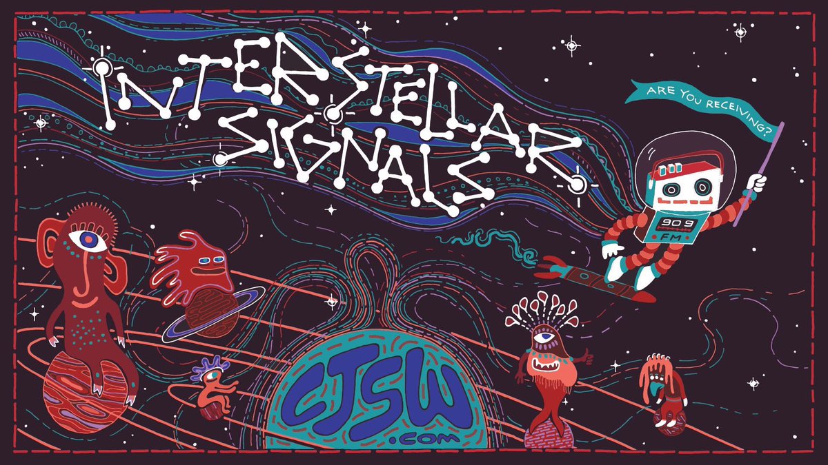 CJSW's tweet photo. Get out your spacesuit and prepare for lift-off! @CJSW is blasting off for our Funding Drive from Oct 18-25! 

We’re searching for #InterstellarSignals. Are you receiving?
 
https://t.co/hjXcdUIsUV https://t.co/rL1RW4s9wi