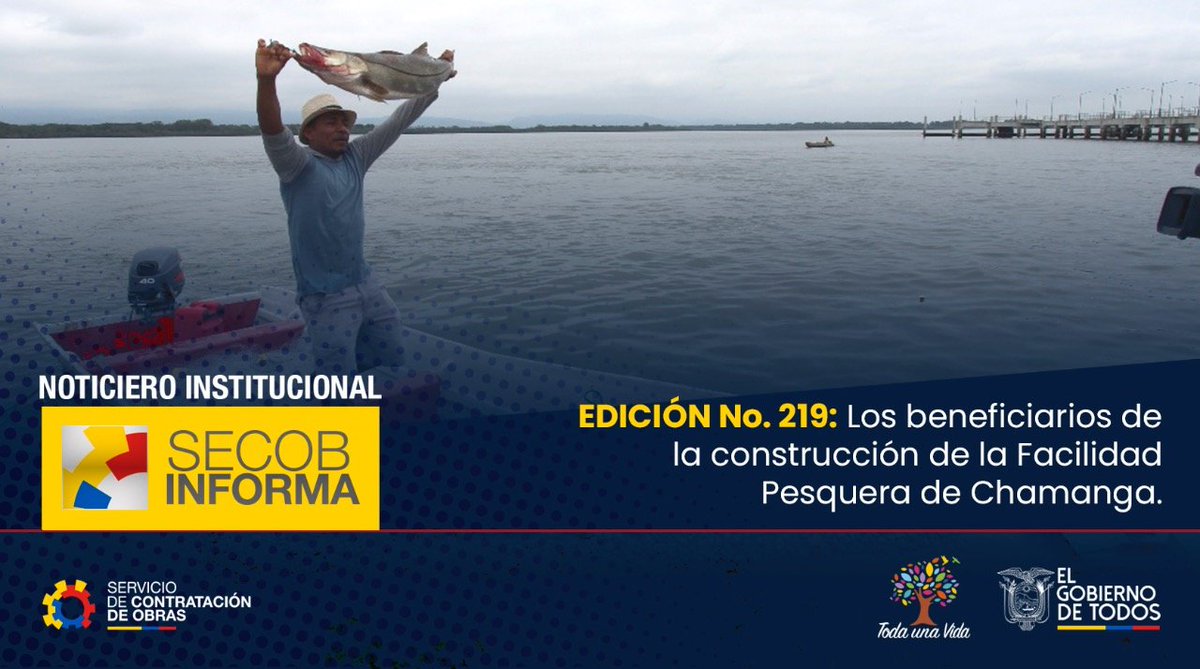 SECOB_Ec's tweet photo. 📹| Impulsar el desarrollo productivo y turístico de la región norte del país, es el objetivo principal del #ElGobiernoDeTodos. Revisa lo más actual en ejecución de obras en nuestro noticiero #SECOBInforma. Más detalles👉 https://t.co/hz99MHKVAz https://t.co/lETk5Kebvv