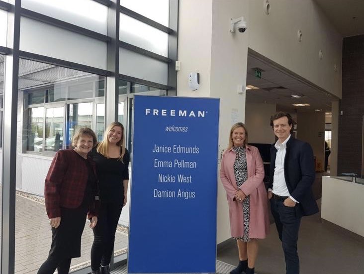Fantastically productive meeting today at <a href="/Freeman_EMEA/">Freeman EMEA</a> discussing in detail how we make our exhibitor and customer journey seamless #exhibitions #workingtogether #customerscomefirst