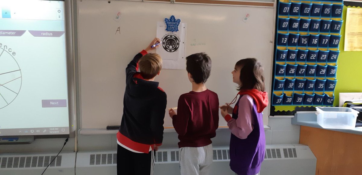 Parkdale73's tweet photo. Our focus on math continues! Vertical learning on non-permanent surfaces with grade 8s in 8F! #math #thinkinglearning #buildingthinkingclassrooms #letsgetvertical #studentengagement https://t.co/g97C19yqsm