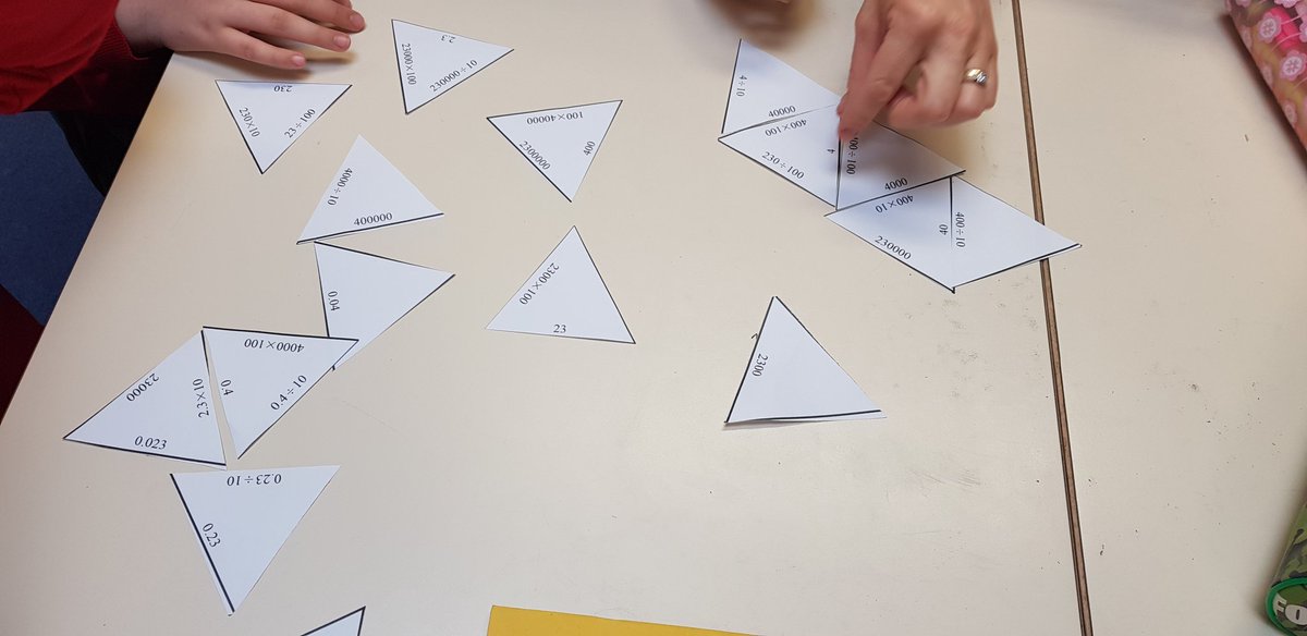 MsBowderyCTS's tweet photo. Using our knowledge of multiplying and dividing by 10 100 1000 to solve the number puzzle pyramid. We used a place value chart to help us with the jumps. Super team work year 5! @CTS1_Watford @MissWCTS1 #CTMaths https://t.co/WE4T4CHe8E