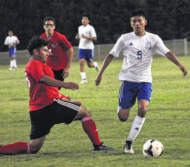 Jonathan_Bym's tweet photo. It took less than 10 seconds for @StPaulsSoccer to get revenge agianst Red Springs on Wednesday. https://t.co/U3qUDWd7BF https://t.co/MaPnObFJrh