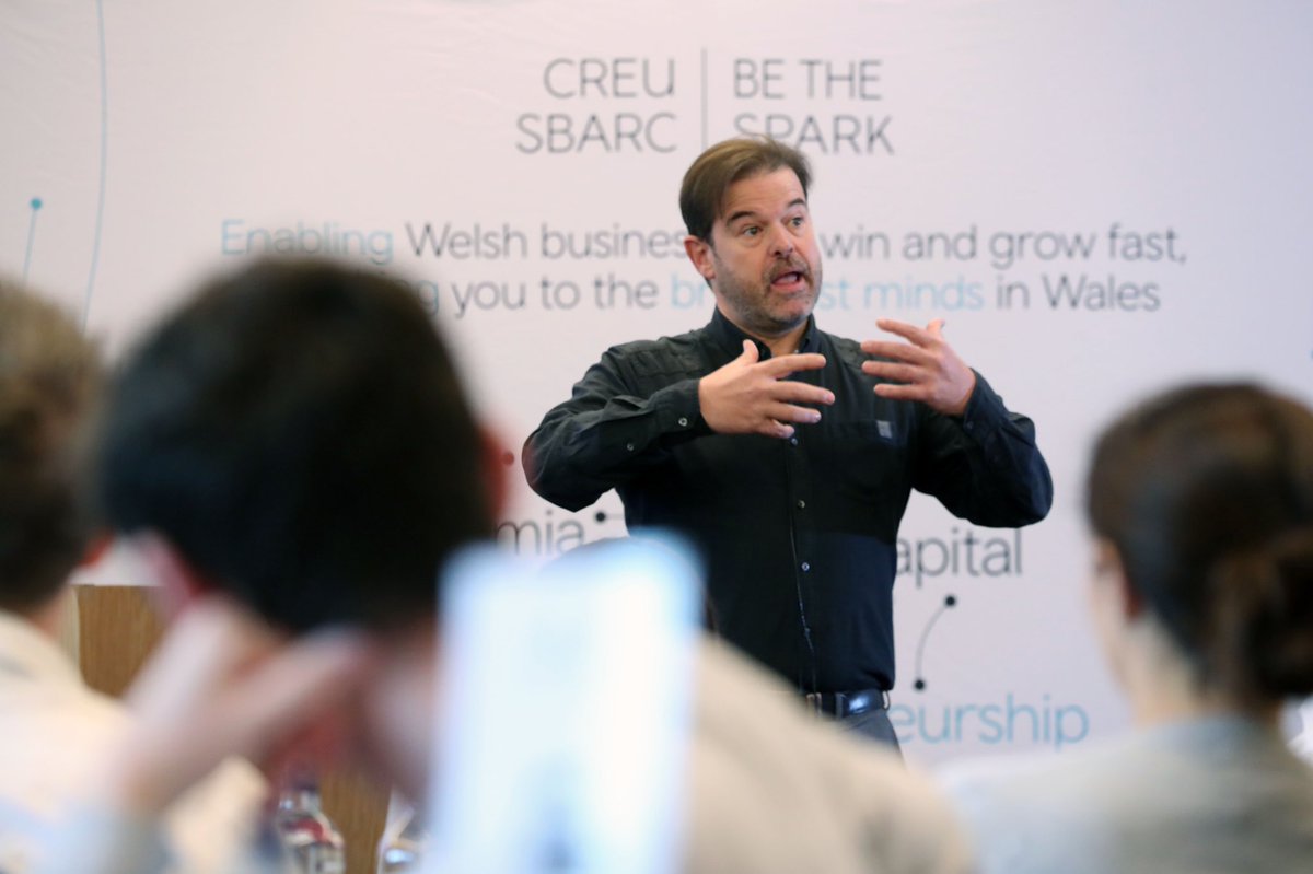 BeTheSpark's tweet photo. And that’s a wrap! 🎬 What a phenomenal day of learning, networking &amp; soaking up every piece of information, insight and knowledge shared by @BillAulet. 

We’re so thankful for your time today in delivering your Disciplined Entrepreneurship Masterclass here in #Wales 🧠✨💡 https://t.co/cgaUwBVVS4