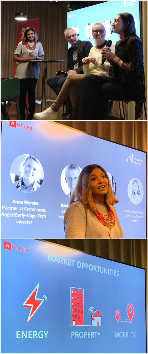 Særlig kvinner oppfordres til å søke: #Antler søker (potensielle) grundere i tidlig-tidlig fase som vil delta på 6 mnd proft akselleratorprogram! Erfaring fra Sverige viser at jentene i større grad kommer videre til neste investeringsrunde <a href="/InnovasjonNorge/">Innovasjon Norge</a> antler.co/oslo
