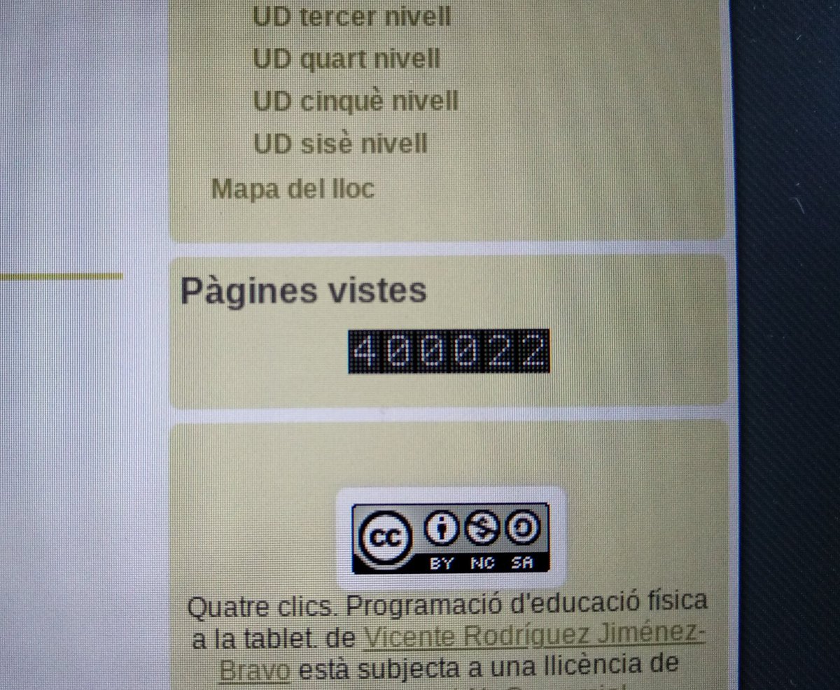 VicensRod's tweet photo. Uep! Ja som un bon grapat!
Vinga, comparteix #edufis. Com més recursos disponibles, més oportunitats de millorar l'àrea i de dignificar-la
 https://t.co/48VPiPCjYm https://t.co/TTOB9GiVM7