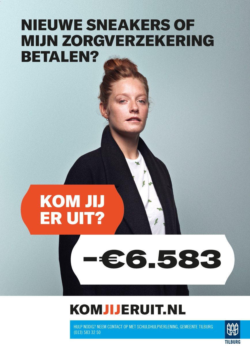 Wist je dat we gemiddeld vijf jaar wachten voor we hulp zoeken bij geldproblemen? Zonde! Zo lopen geldproblemen onnodig op en is het lastiger eruit te komen. Kom jij er uit? Kijk op komuitjeschuld.nl voor verhalen en gesprekstips! #komuitjeschuld #schulden #gemeentetilburg