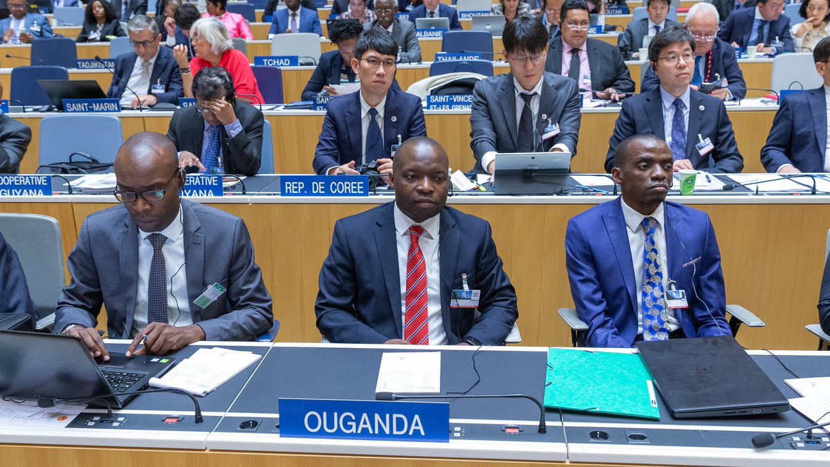 provianok's tweet photo. It's a great opportunity to have our Hon Minister for Justice, Board Chair @URSBHQ, @BemanyaT  &amp;others participate in the 59th series of mtgs of member states of @WIPO. Intellectual property remains key in leading Uganda to attain it's vision 2040 once properly utilised. https://t.co/VzGbGgBWuD