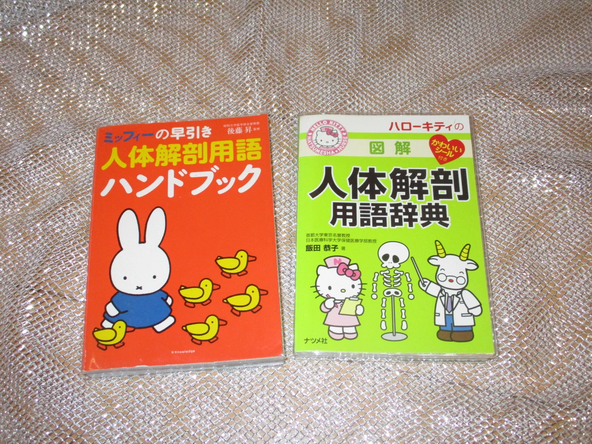 キティの人体解剖の本を出した結果？なぜ解剖したがるのだろう？www