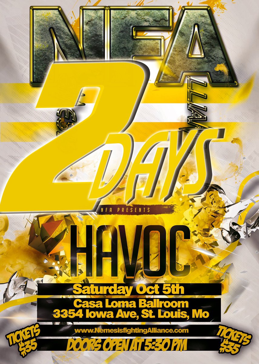 Nemesis Fighting Alliance tweet media