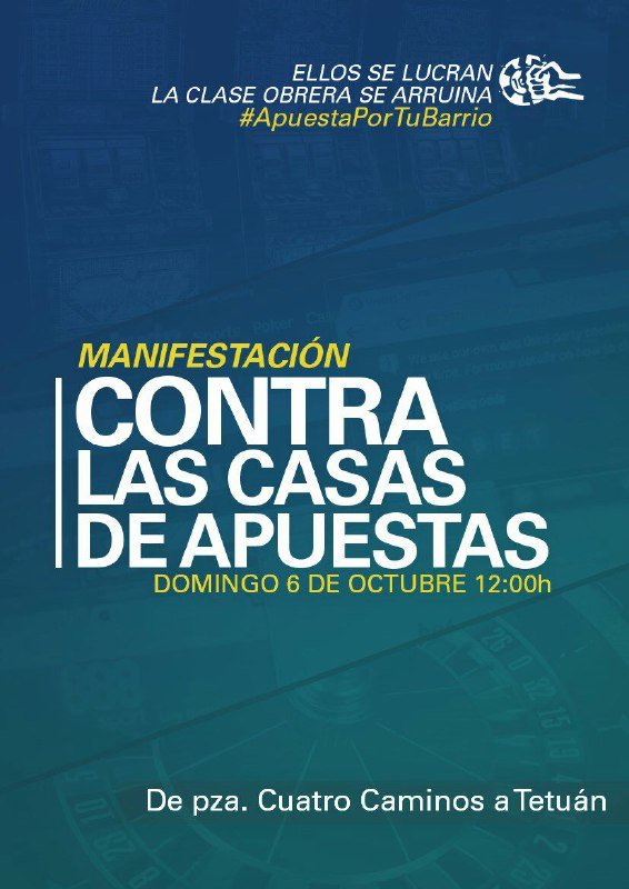 TodoPorHacer1's tweet photo. Este fin de semana, las madrileñas salimos a las calles:

- Sábado, 17 h, Pza Cascorro #NiMataderosNiMatadores

- Sábado, 18 h, Jacinto Benavente #TremendaManiVivienda

- Domingo 12 h, Cuatro Caminos #ApuestaPorTuBarrio https://t.co/p6fgIUFEsX
